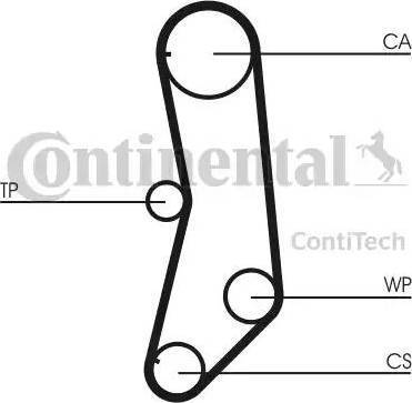 Continental CT997K1 - Kit cinghie dentate autozon.pro