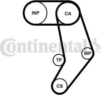 Continental CT939K9PRO - Kit cinghie dentate autozon.pro