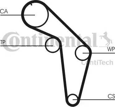 Continental CT926 - Cinghia dentata autozon.pro