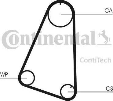 Continental CT504 - Cinghia dentata autozon.pro