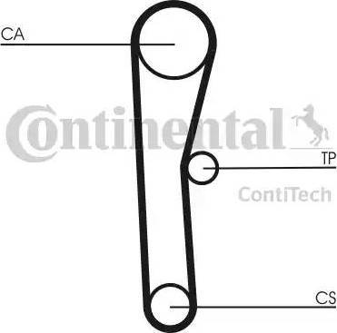 Continental CT536 - Cinghia dentata autozon.pro