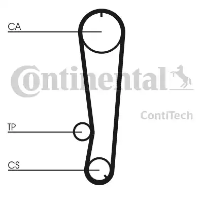 Continental CT655 - Cinghia dentata autozon.pro