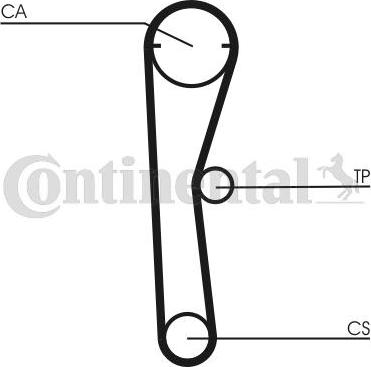 Contitech CT 669 - Cinghia dentata autozon.pro