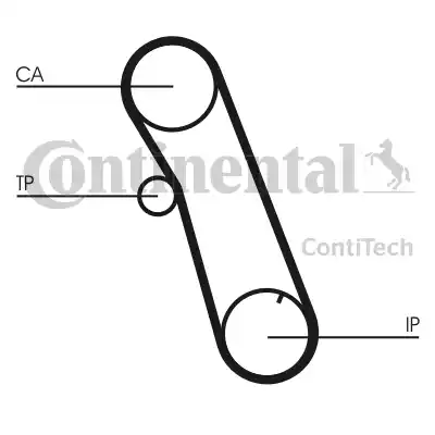 Continental CT616 - Cinghia dentata autozon.pro