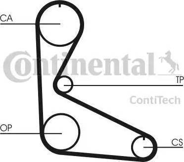 Continental CT626K2 - Kit cinghie dentate autozon.pro