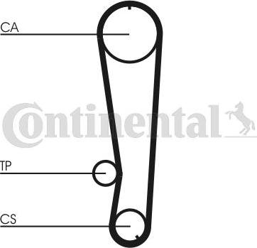 CONTITECH CT674 - Cinghia dentata autozon.pro