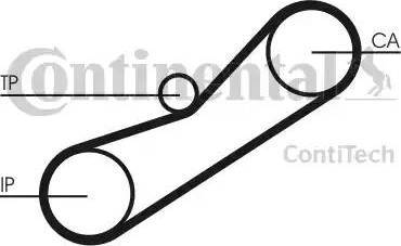 Continental CT1042K1 - Kit cinghie dentate autozon.pro