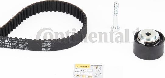 Contitech CT1054K2 - Kit cinghie dentate autozon.pro