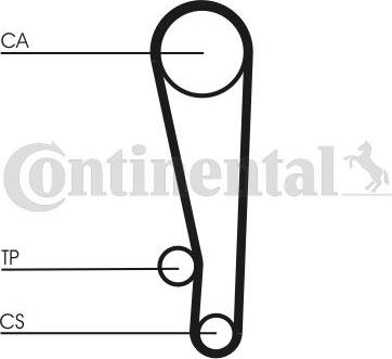 CONTITECH CT 1013 - Cinghia dentata autozon.pro