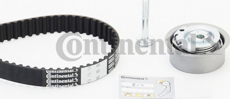 Contitech CT 1013 K2 - Kit cinghie dentate autozon.pro