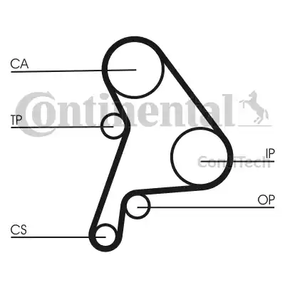 Continental CT1012K1 - Kit cinghie dentate autozon.pro