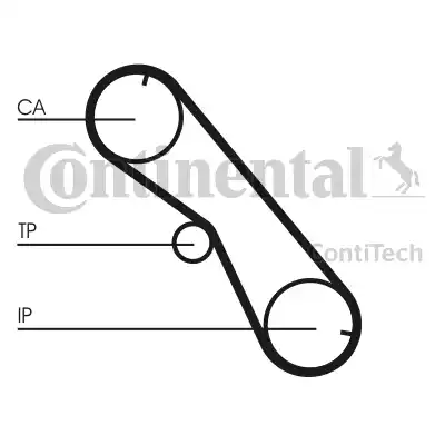 Continental CT1089 - Cinghia dentata autozon.pro