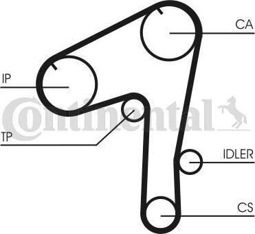 Contitech CT 1084 - Cinghia dentata autozon.pro