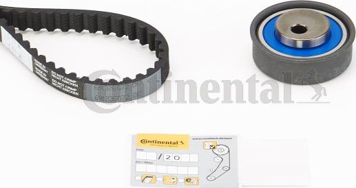 Contitech CT1141K1 - Kit cinghie dentate autozon.pro