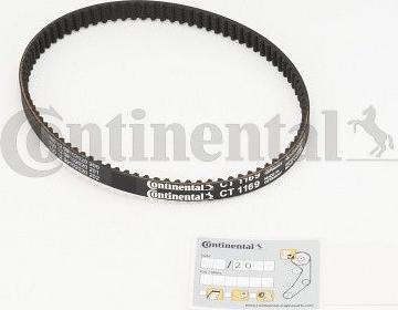 Contitech CT 1169 - Cinghia dentata autozon.pro