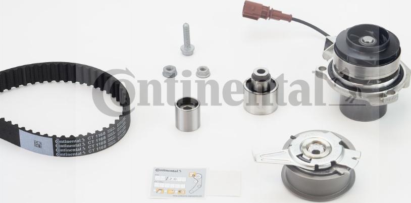 Contitech CT 1168 WP5 - Pompa acqua + Kit cinghie dentate autozon.pro