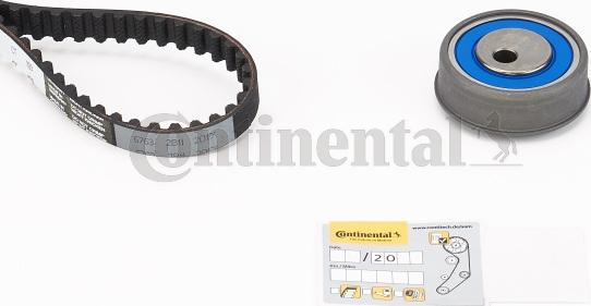 Contitech CT 1109 K2 - Kit cinghie dentate autozon.pro