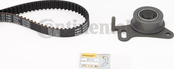 Contitech CT1107K1 - Kit cinghie dentate autozon.pro