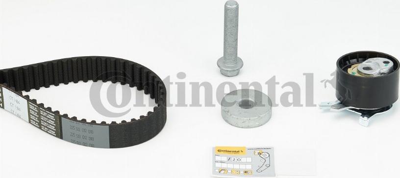 Contitech CT 1184 K1 - Kit cinghie dentate autozon.pro