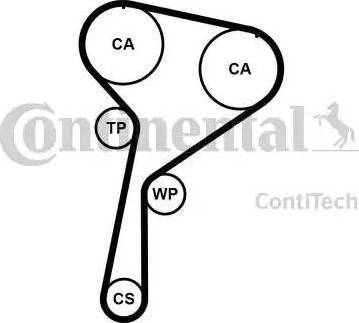 Continental CT1184K1 - Kit cinghie dentate autozon.pro