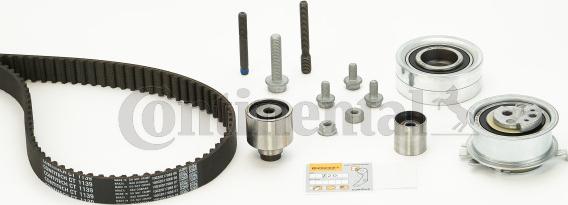 Contitech CT 1139 K2 - Kit cinghie dentate autozon.pro