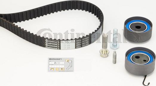 Contitech CT 1178 K1 - Kit cinghie dentate autozon.pro