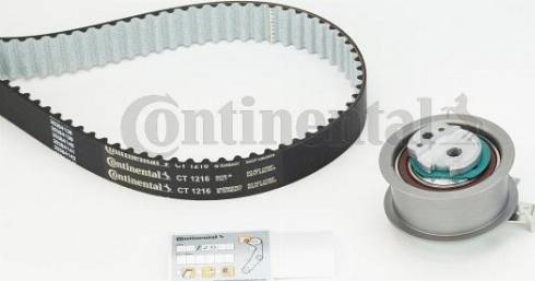 Continental CT1216K1 - Kit cinghie dentate autozon.pro