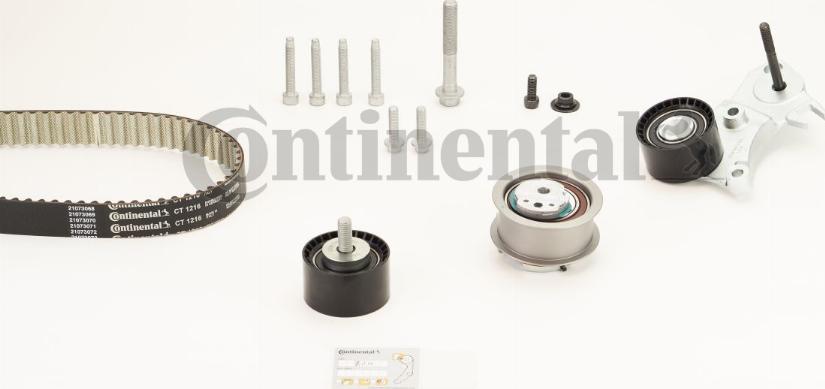 Contitech CT1216K3 - Kit cinghie dentate autozon.pro