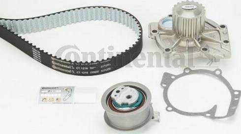 Continental CT1216WP1 - Pompa acqua + Kit cinghie dentate autozon.pro