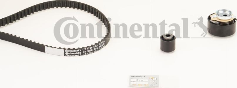 Contitech CT1228K1 - Kit cinghie dentate autozon.pro