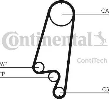 Continental CT866K1 - Kit cinghie dentate autozon.pro