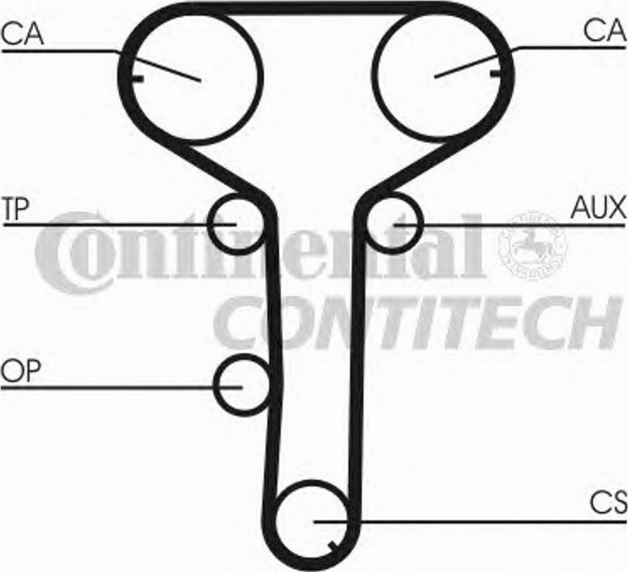 Contitech CT 815 - Cinghia dentata autozon.pro