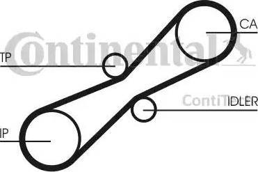 Continental CT791 - Cinghia dentata autozon.pro