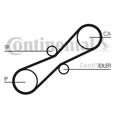 Continental CT791 - Cinghia dentata autozon.pro