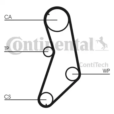 Continental CT745 - Cinghia dentata autozon.pro