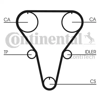 Continental CT769 - Cinghia dentata autozon.pro