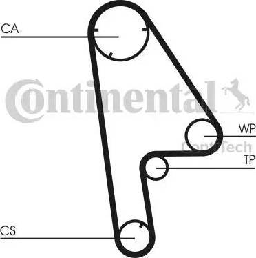 Continental CT763K1 - Kit cinghie dentate autozon.pro