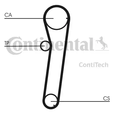 Continental CT739 - Cinghia dentata autozon.pro