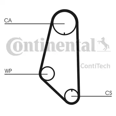 Continental CT732 - Cinghia dentata autozon.pro