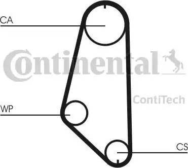 Continental CT720 - Galoppino / Guidacinghia, Cinghia dentata autozon.pro