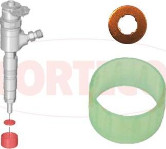 Corteco 49445014 - Kit anelli tenuta, Iniettore autozon.pro