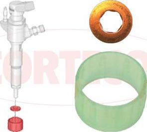 Corteco 49445015 - Kit anelli tenuta, Iniettore autozon.pro