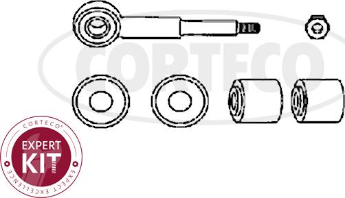 Corteco 49401307 - Asta / Puntone, Stabilizzatore autozon.pro