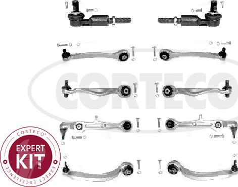 Corteco 49401202 - Kit riparazione, Braccio trasversale autozon.pro