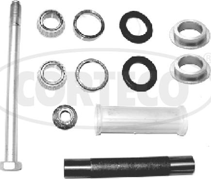 Corteco 49398999 - Kit braccio oscillante, Sospensione ruota autozon.pro