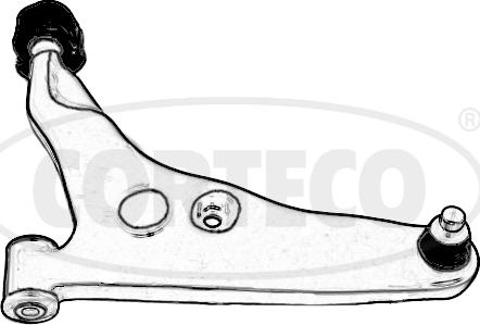 Corteco 49398975 - Braccio oscillante, Sospensione ruota autozon.pro