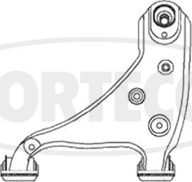 Corteco 49397454 - Braccio oscillante, Sospensione ruota autozon.pro