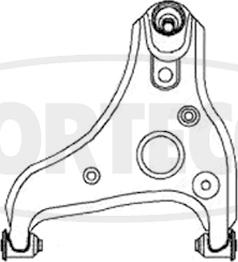 Corteco 49397452 - Braccio oscillante, Sospensione ruota autozon.pro