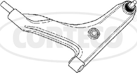 Corteco 49397469 - Braccio oscillante, Sospensione ruota autozon.pro