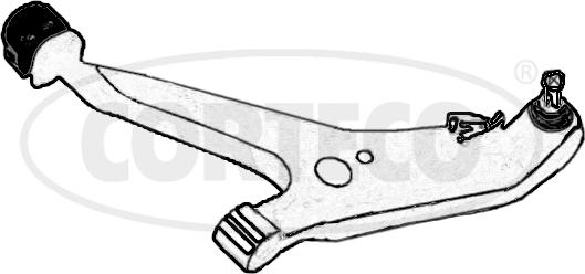 Corteco 49397479 - Braccio oscillante, Sospensione ruota autozon.pro